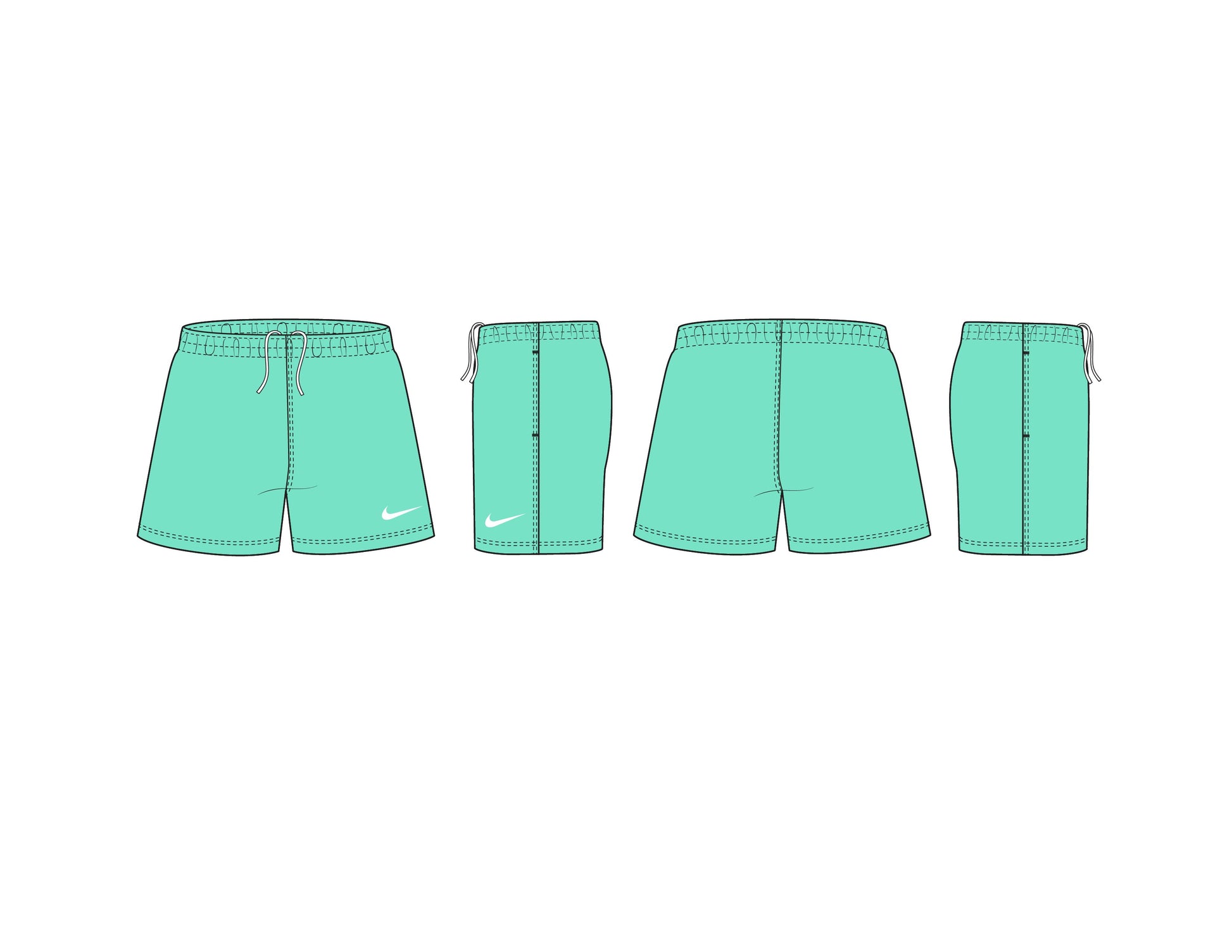 Nike Men's 9 Volley Short  Boardshorts  Nike