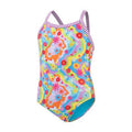 Dolfin Girls' Uglies Buttercup Criss-Cross Back One Piece Swimsuit  Girls One Piece  Dolfin