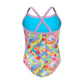 Dolfin Girls' Uglies Buttercup Criss-Cross Back One Piece Swimsuit  Girls One Piece  Dolfin