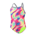 Dolfin Girls' Uglies Haze Criss-Cross Back One Piece Swimsuit  Dolfin Uglies Swimwear  Dolfin