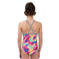 Dolfin Girls' Uglies Haze Criss-Cross Back One Piece Swimsuit  Dolfin Uglies Swimwear  Dolfin