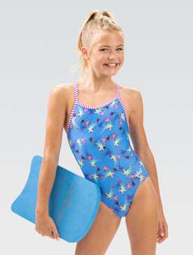 Dolfin Uglies Girls Stargazer Keyhole Back One Piece Swimsuit  Girls One Piece  Dolfin