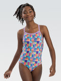 Dolfin Uglies Girls' Build Me Up Criss-Cross Back One Piece Swimsuit  Girls One Piece  Dolfin