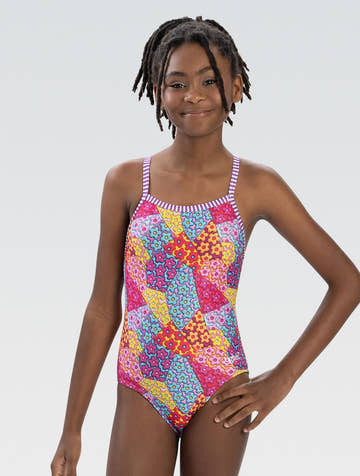 Dolfin Uglies Girls' Jellin Criss-Cross Back One Piece Swimsuit  Girls One Piece  Dolfin