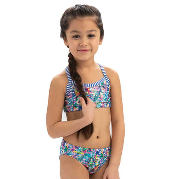 Dolfin Uglies Girl's Two Piece Suit SHIMMER  Dolfin Uglies Swimwear  Dolfin