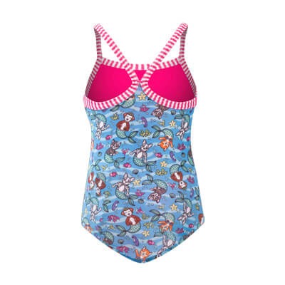 Dolfin Little Girls' Furmaids One Piece Swimsuit  Girls One Piece  Dolfin