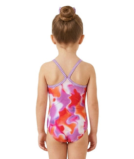 Dolfin Little Girls One Piece Swimsuit - Radiant