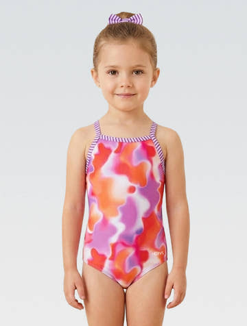 Dolfin Little Girls One Piece Swimsuit - Radiant