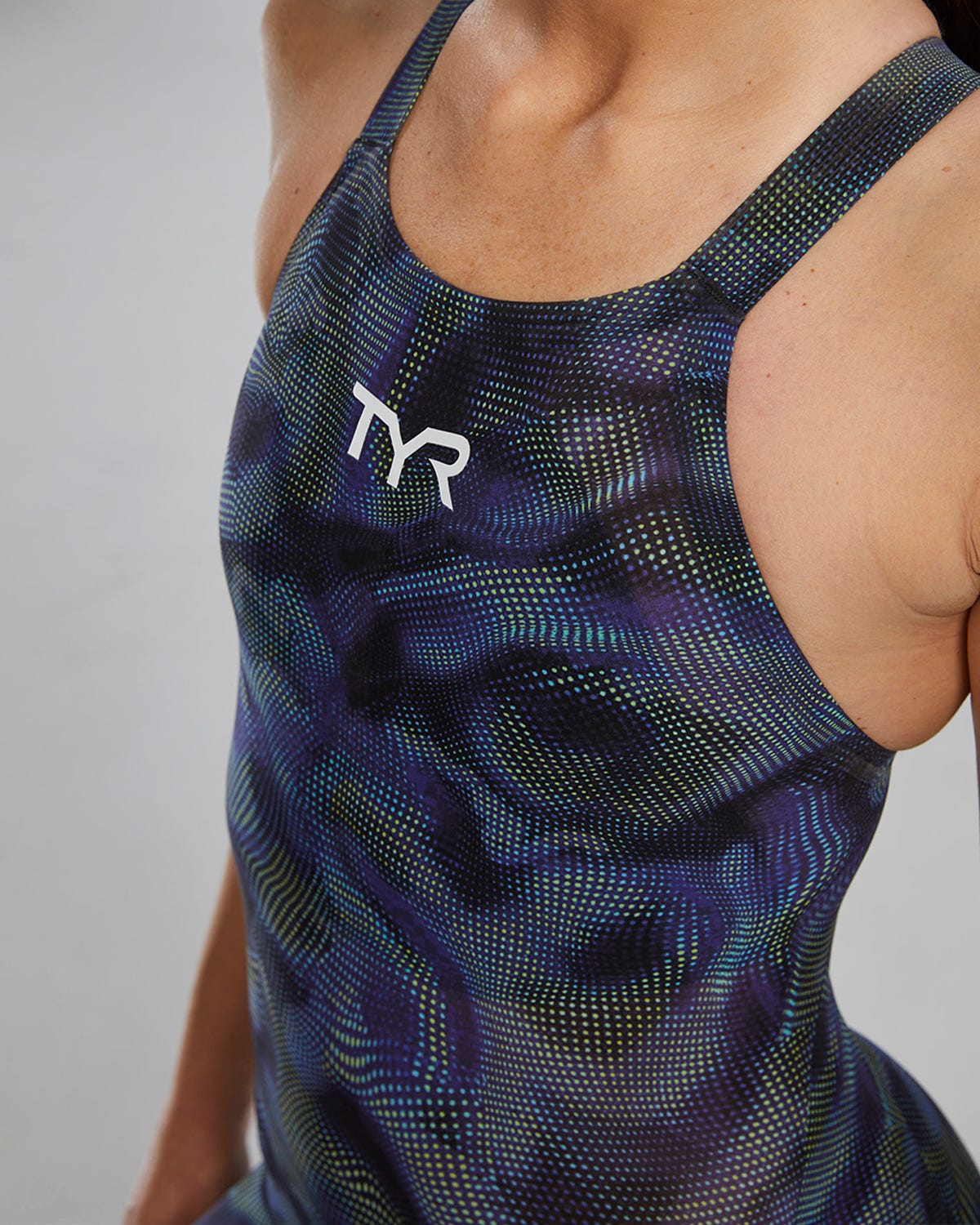 TYR Women's Avictor 2.0 Open Back Tech Suit - Exolon  Technical Swimsuits  Tyr