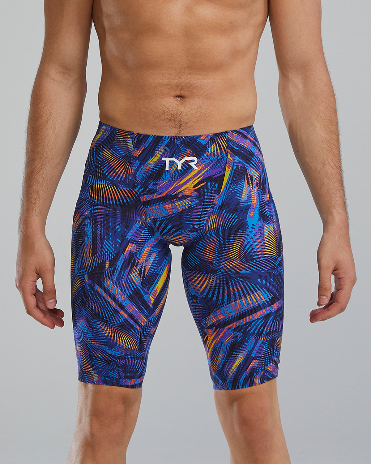 TYR Men's Avictor High Waist Swim Tech Jammer - Helux  Technical Jammer  Tyr