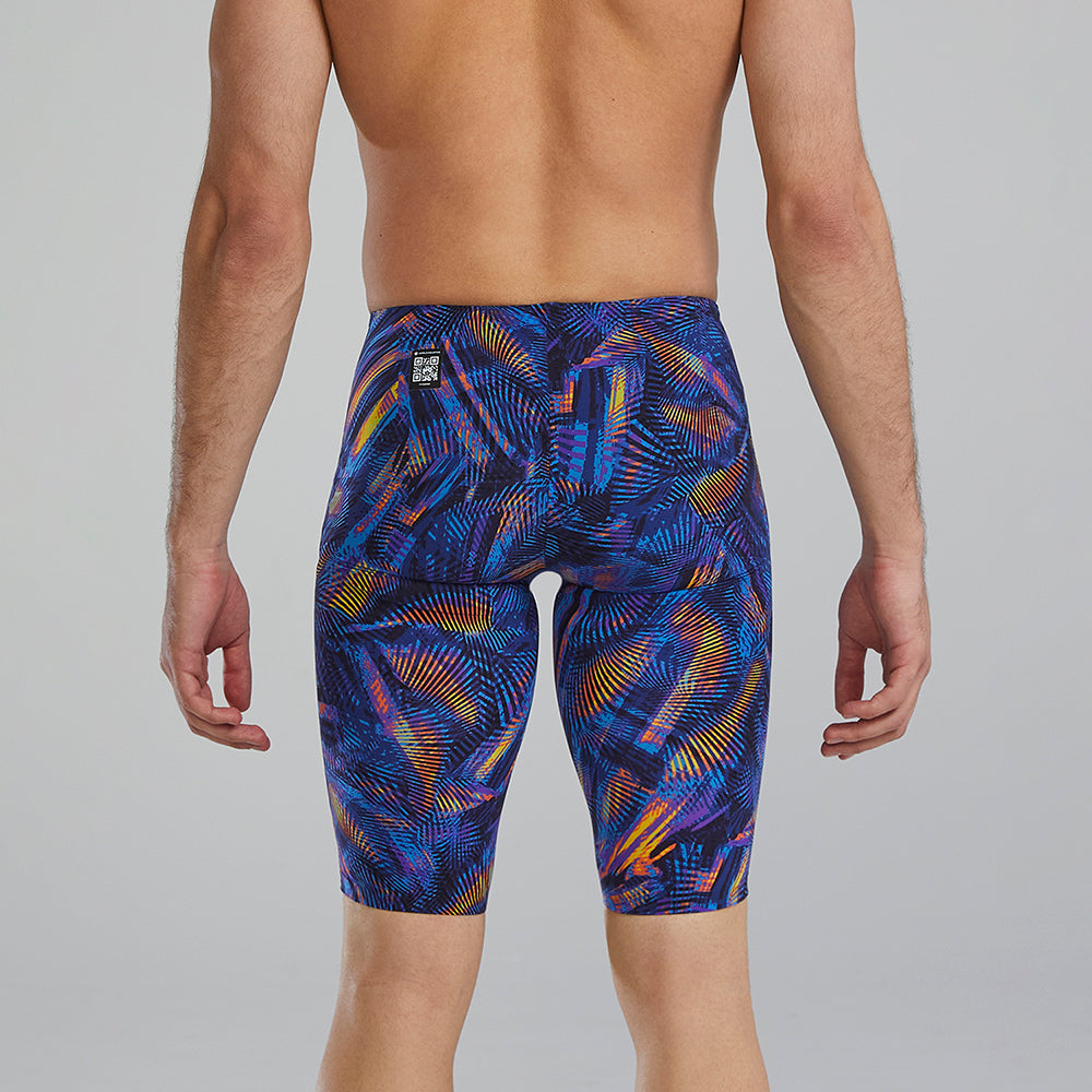 TYR Men's Avictor High Waist Swim Tech Jammer - Helux  Technical Jammer  Tyr