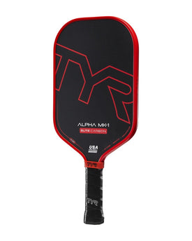 TYR Alpha MK-1 Elite Carbon 14mm Pickleball Paddle  Pickleball Paddle  Tyr