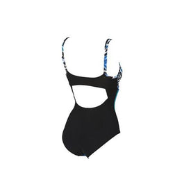 Arena Emerald Strap Back One Piece Swimsuit  Women's Aquatic Fitness Swimsuits  Arena