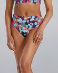 TYR Women's Arielle Hight Waisted Bikini Bottom - Prismatic Daystar  Bikini Bottom  Tyr