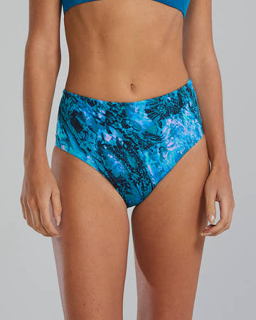 TYR Women's Arielle High Waisted Bikini Bottom - Prismatic  Bikini Bottom  Tyr