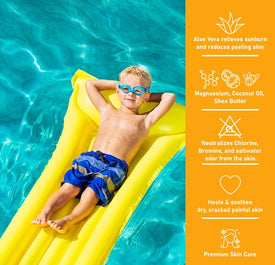 TRISWIM Kids Lotion 8.5oz | zen grapefruit  Swimmers Lotions  SBR Sports