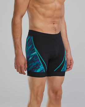 TYR Men's Durafast Elite 6.5 Splice Jammer Swimsuit - Impression  Swim Jammers  Tyr