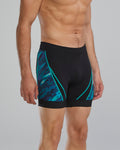 TYR Men's Durafast Elite 6.5 Splice Jammer Swimsuit - Impression  Swim Jammers  Tyr