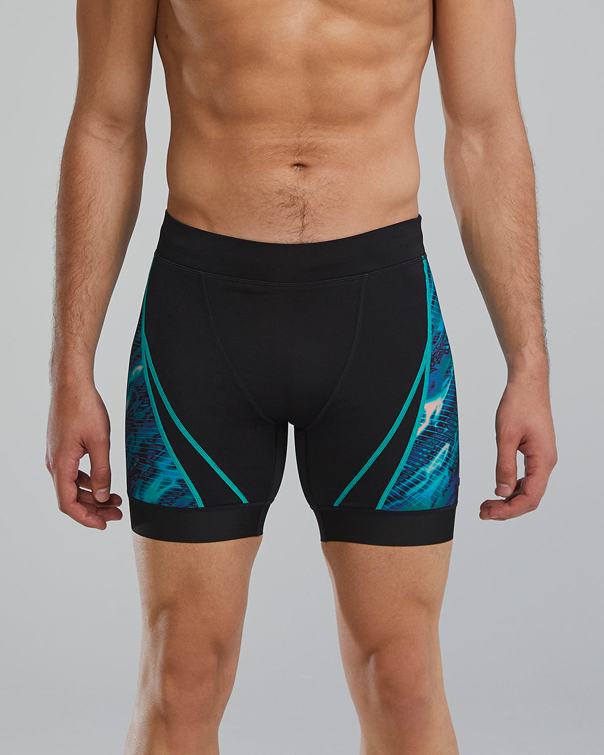 TYR Men's Durafast Elite 6.5 Splice Jammer Swimsuit - Impression  Swim Jammers  Tyr