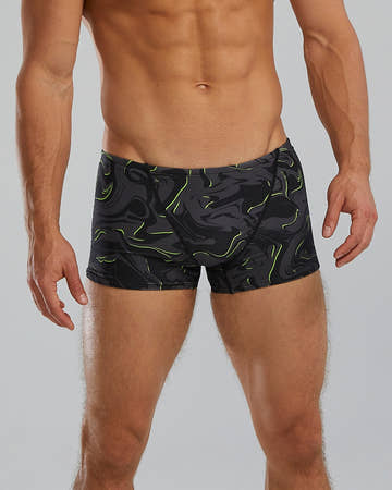 TYR Men Square Leg Galaxay  Men's Square-Leg Swimsuits  Tyr