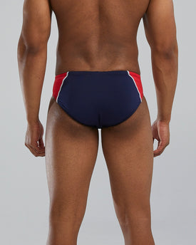 TYR Men's Durafast Elite USA Swim Brief  Swimming Briefs for Men  Tyr