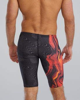 TYR Men's Durafast Elite Jammer Swimsuit - Firestorm
