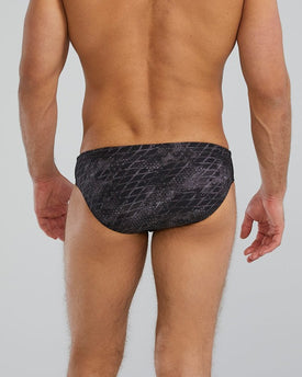 TYR Men's Etch Durafast Elite Swim Brief    Tyr