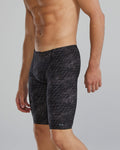 TYR Men's Etch Durafast Elite Jammer Swimsuit  Swim Jammers  Tyr