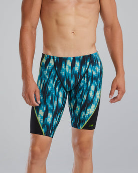 TYR Men's Durafast Elite Swim Jammer - Neo  Swim Jammers  Tyr