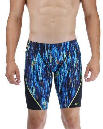 TYR Men's Durafast Elite Jammer Swimsuit - Aurora