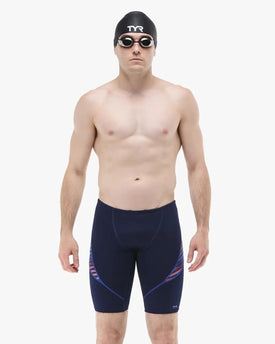 TYR Men's Zollner Curve Splice Durafast Elite Swim Jammer  Swim Jammers  Tyr