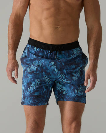 TYR Men's Skua Volley Short - Pinnate  Men's Volley Short  Tyr