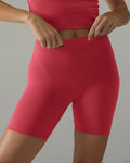 Tyr Women Joule Elite High Rise 6in Short Solid  Active Swimwear  Tyr