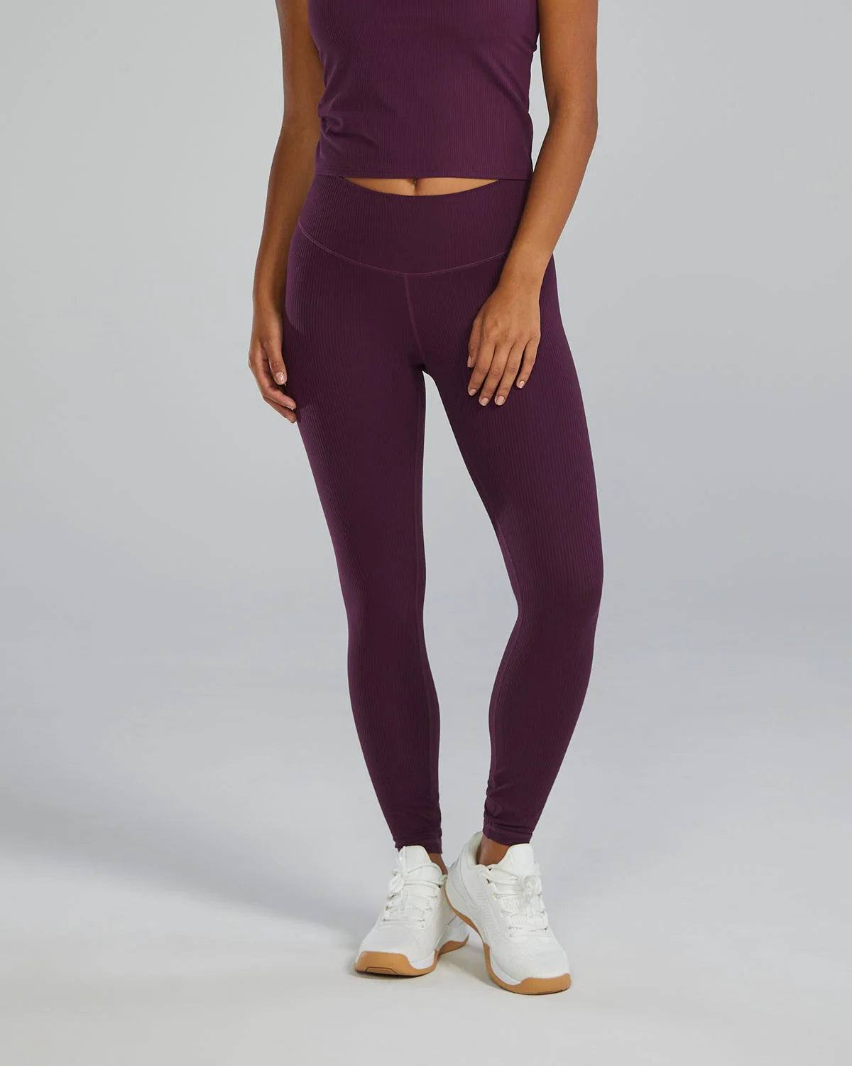 TYR Women's Joule Elite Ribbed High-Rise Legging 25-Inch  Leggings  Tyr