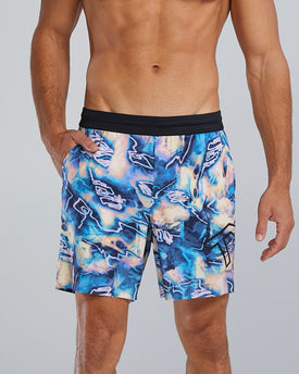 Tyr Hydrosphere - Men's Unbroken Shorts - Lined 7 - Voltage Pazzo  Shorts  Tyr