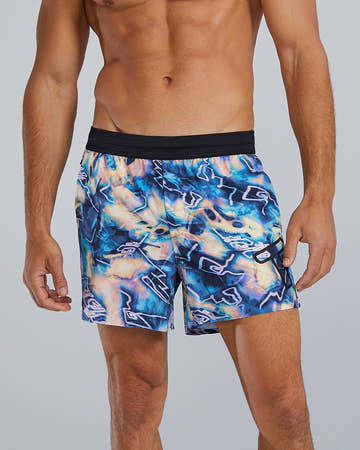 Tyr Hydrosphere Men's Unbroken Shorts - Unlined 5" - Voltage Pazzo  Shorts  Tyr