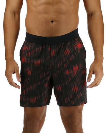 TYR Men's Unlined 7 Unbroken Shorts - Red