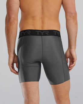 TYR Men's 4 Climadry Boxer Brief with Cool Core    Tyr