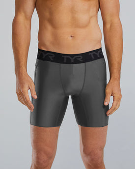 TYR Men's 4 Climadry Boxer Brief with Cool Core    Tyr