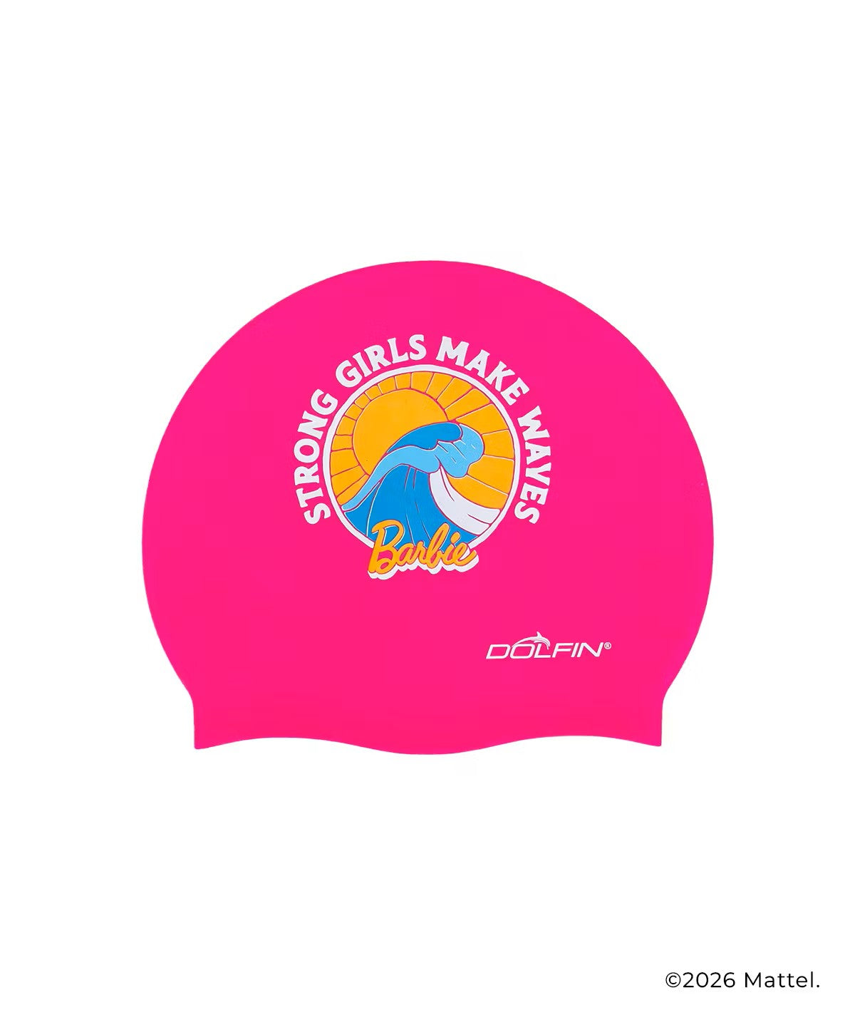 Dolfin Barbie™ Solid Silicone Swim Cap  Silicone Swim Caps  Dolfin