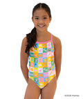 Dolfin Barbie™  Girls' Good Times One Piece Swimwuit  Girls One Piece  Dolfin