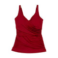 Dolfin Tankini Top Solid Wrap  Women's Tankini Top  Dolfin