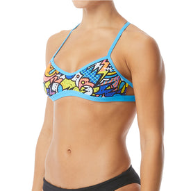Tyr Women's Two Piece Top ASTRATTO MOJAVE  Two Piece Swimsuits  Tyr