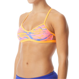 Tyr Women's Two Piece Top WAVE RIDER MOJAVE  Two Piece Swimsuits  Tyr
