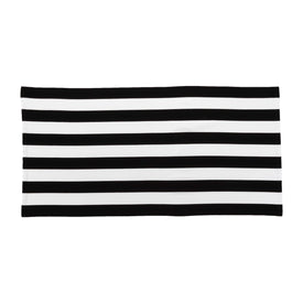 Terry Town Microfiber Cabana Stripe Beach Towel