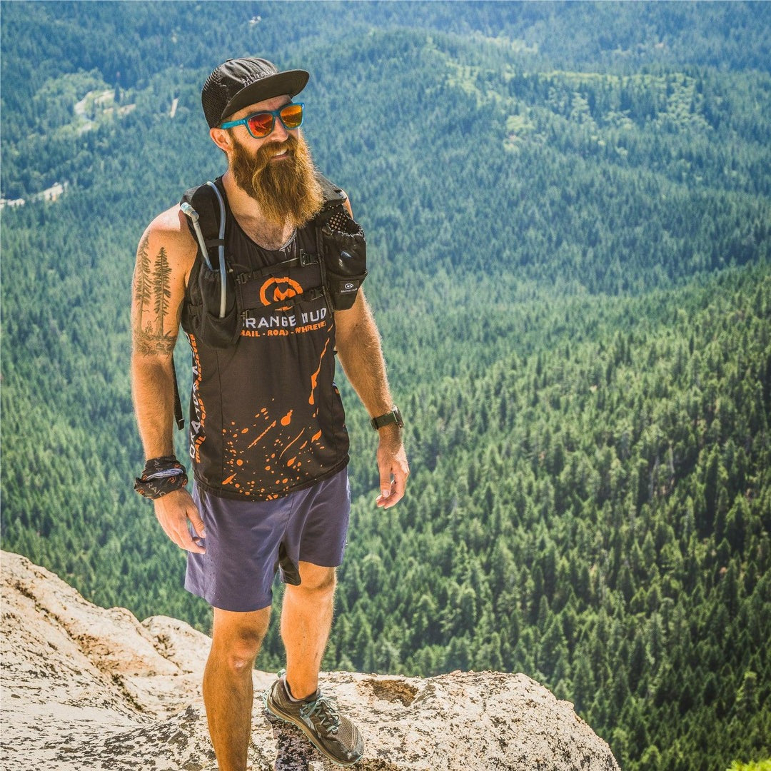 Orange Mud Endurance Pack V3.0 Plus Trekking Pole Hardware Attachments  Hydration Vest  Orange Mud