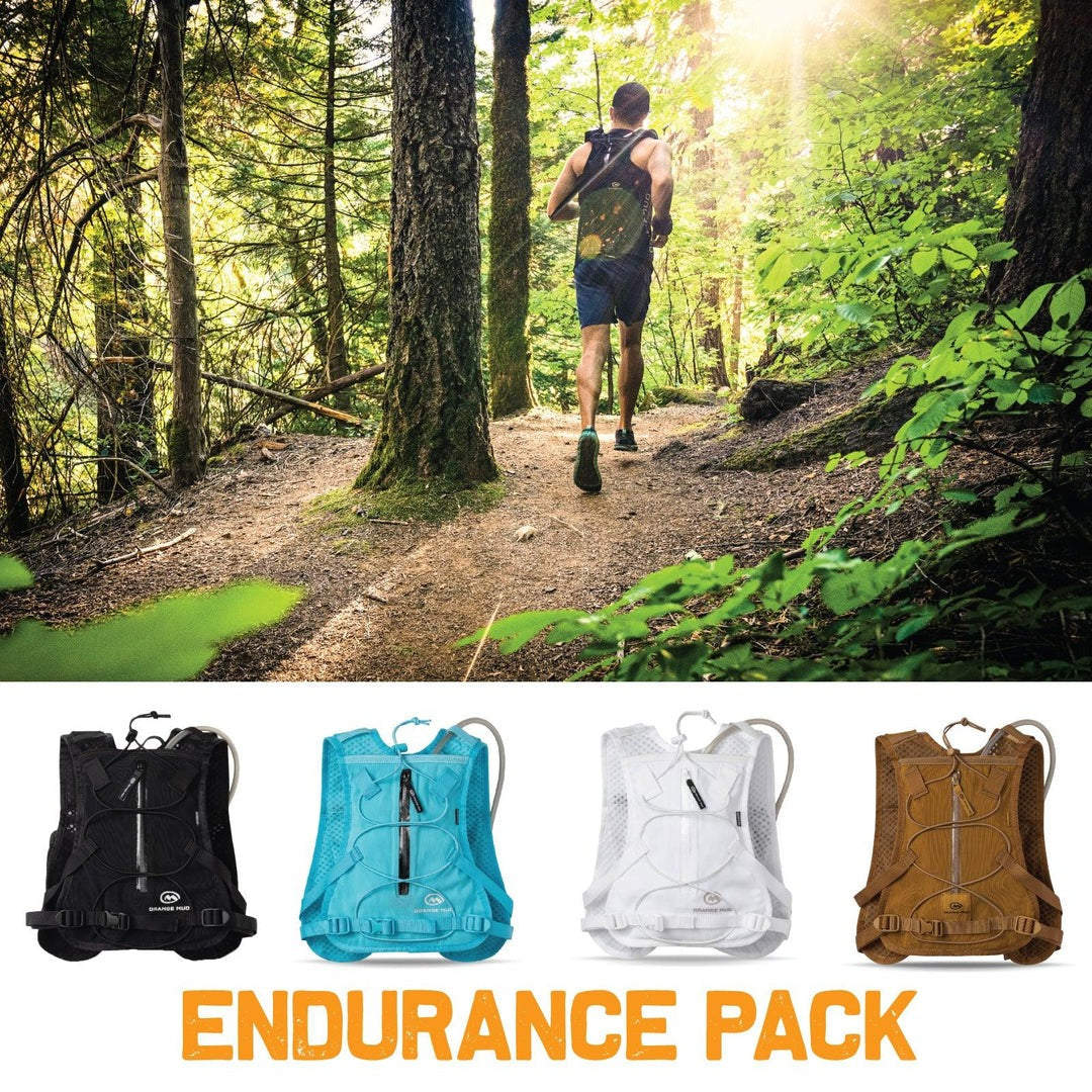 Orange Mud Endurance Pack V3.0 Plus Trekking Pole Hardware Attachments  Hydration Vest  Orange Mud