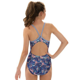 Dolfin Uglies V-2 Back One Piece Swimsuit Brave  One Piece Swimsuits  Dolfin