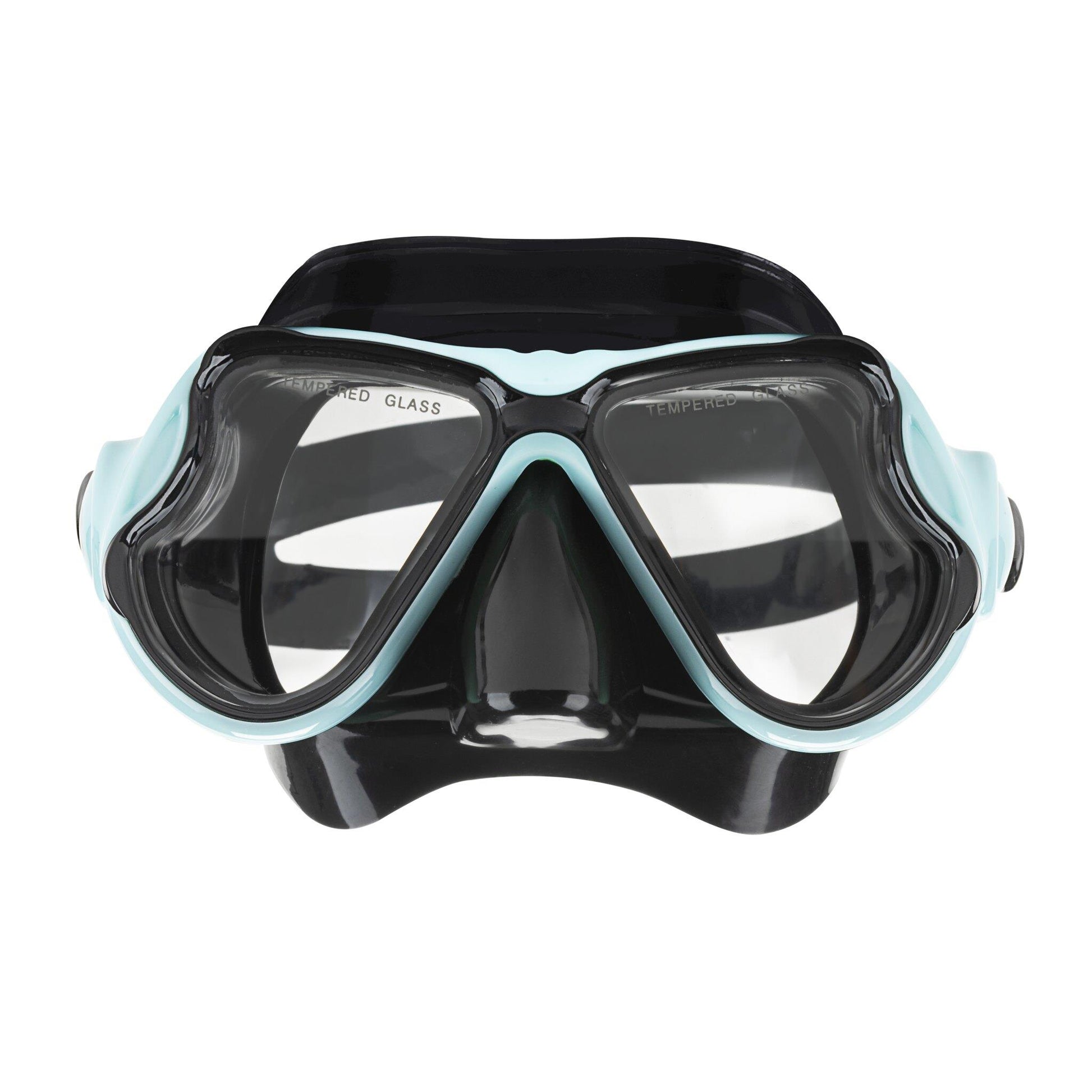 Hawaii Divers Jr Snorkel Combo Beluga  Snorkel Sets  CLEAR'R
