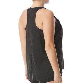 Tyr Two Piece Top Solids GRACE OVERLAY  Two Piece Top  Tyr